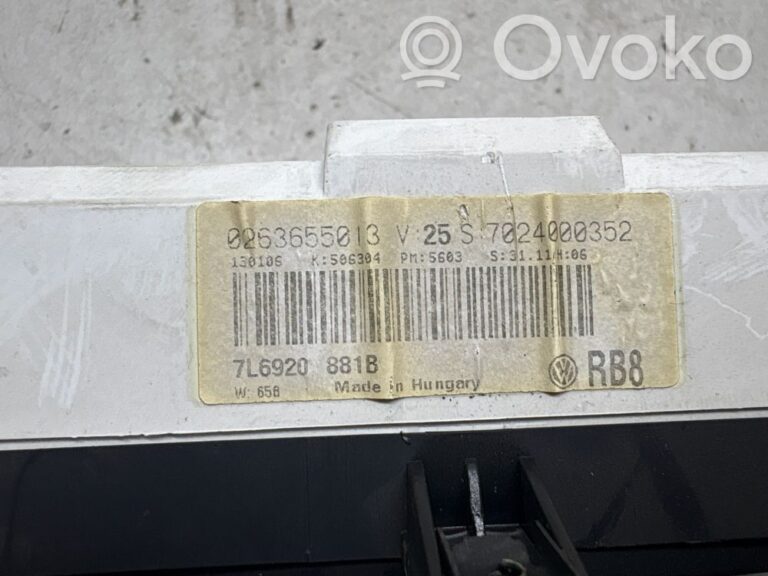 Compteur de vitesse tableau de bord