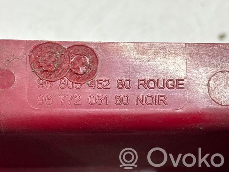 Feux arrière / postérieurs