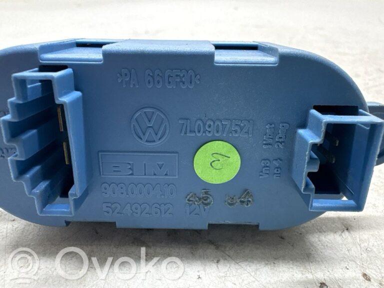 Résistance moteur de ventilateur de chauffage