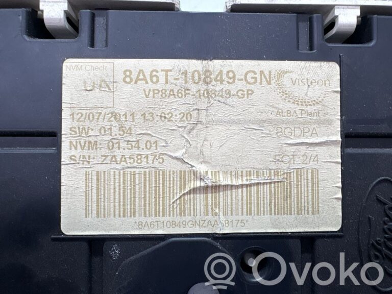 Compteur de vitesse tableau de bord