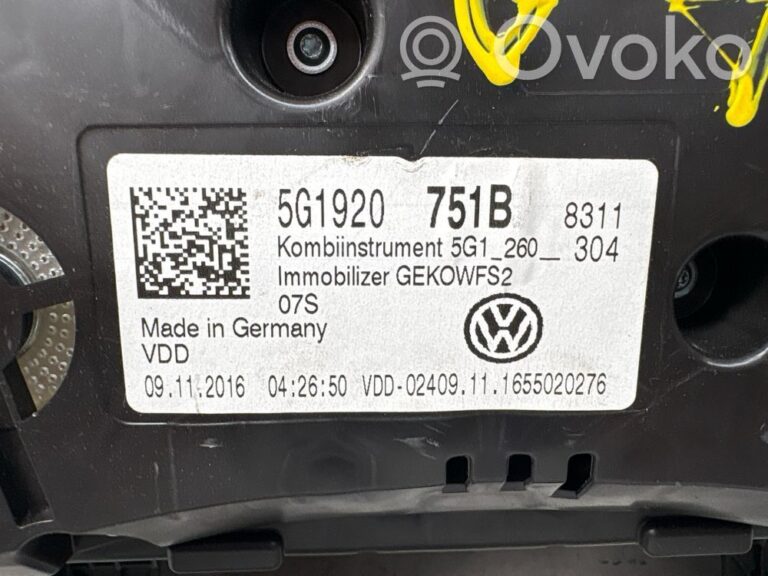 Compteur de vitesse tableau de bord