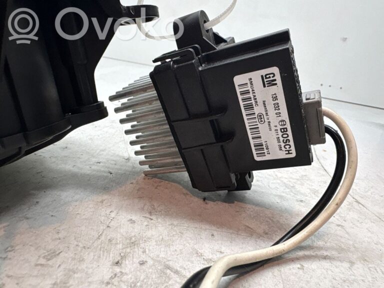 Résistance moteur de ventilateur de chauffage