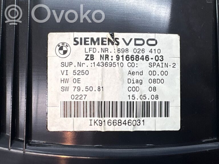 Compteur de vitesse tableau de bord