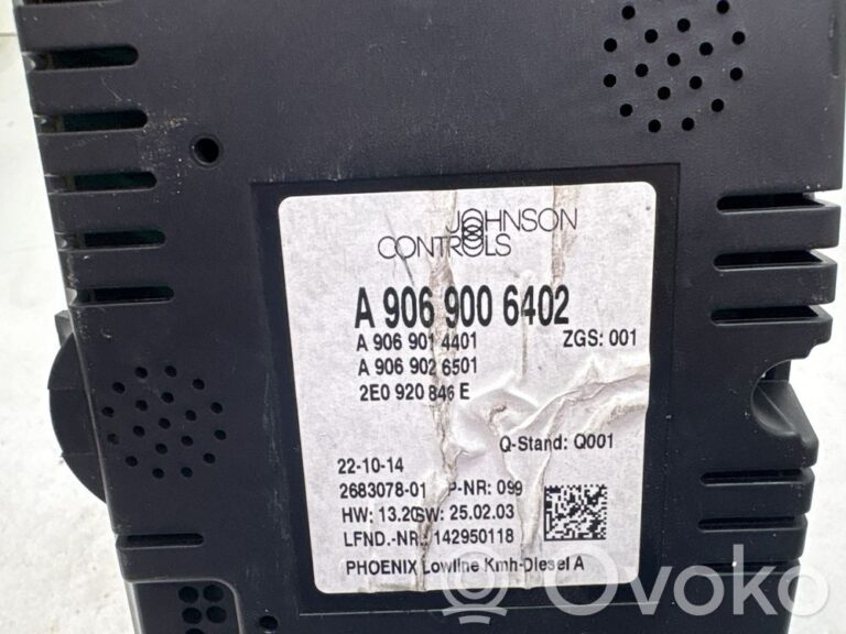Compteur de vitesse tableau de bord