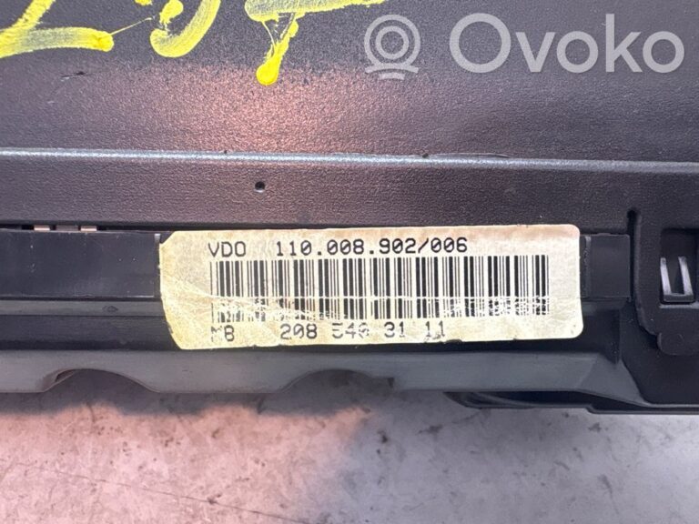 Compteur de vitesse tableau de bord