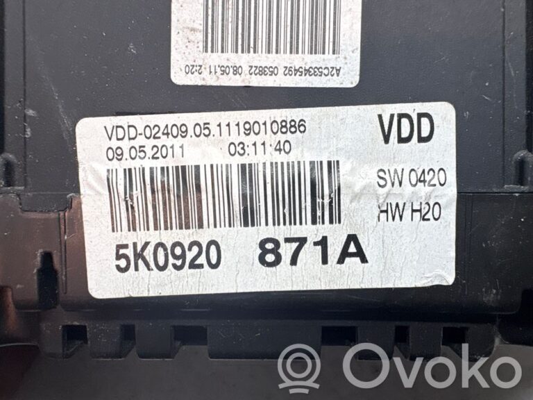 Compteur de vitesse tableau de bord
