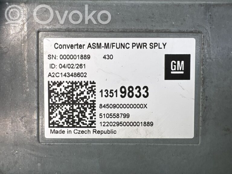 Autres unités de commande / modules