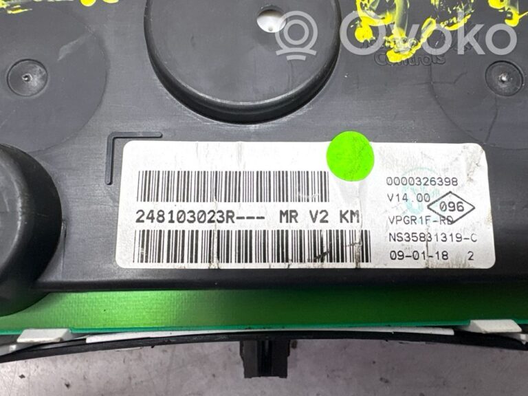 Compteur de vitesse tableau de bord