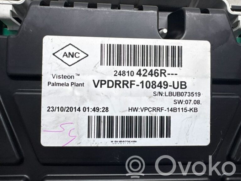 Compteur de vitesse tableau de bord