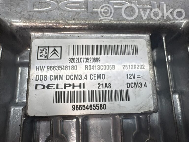 Calculateur moteur ECU