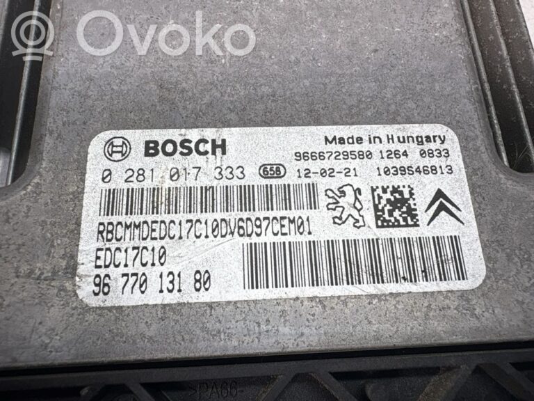 Calculateur moteur ECU