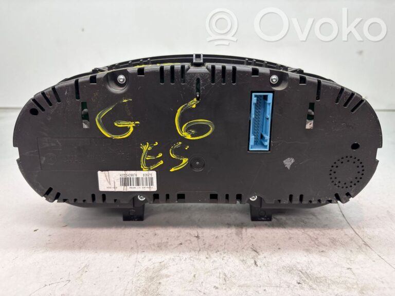 Compteur de vitesse tableau de bord