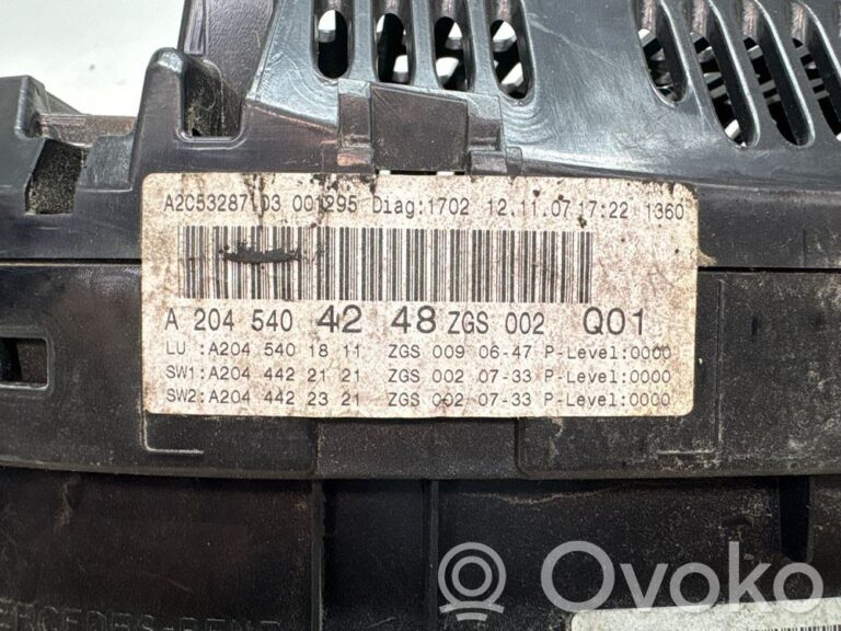 Compteur de vitesse tableau de bord