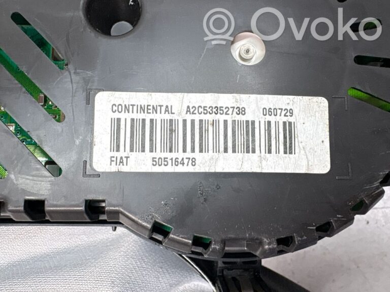 Compteur de vitesse tableau de bord