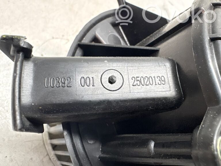 Résistance moteur de ventilateur de chauffage