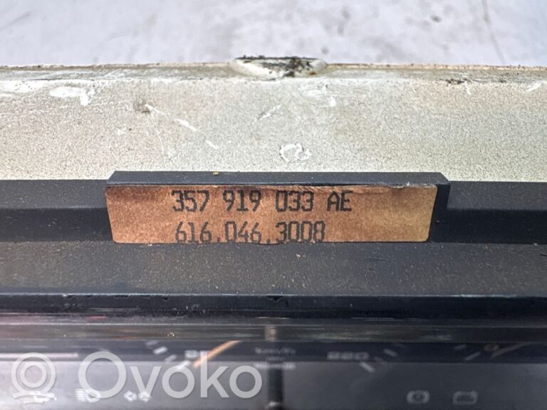 Compteur de vitesse tableau de bord