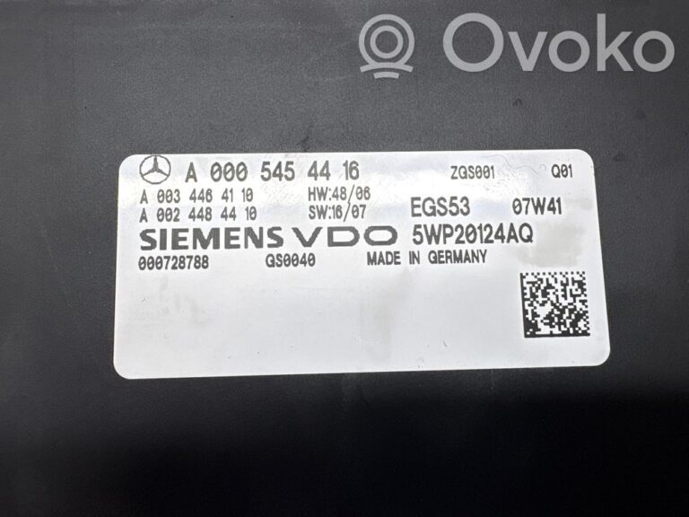 Module de contrôle de boîte de vitesses ECU