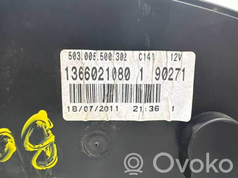 Compteur de vitesse tableau de bord