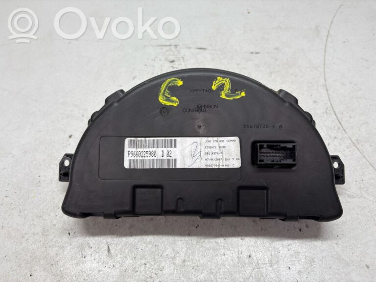 Compteur de vitesse tableau de bord