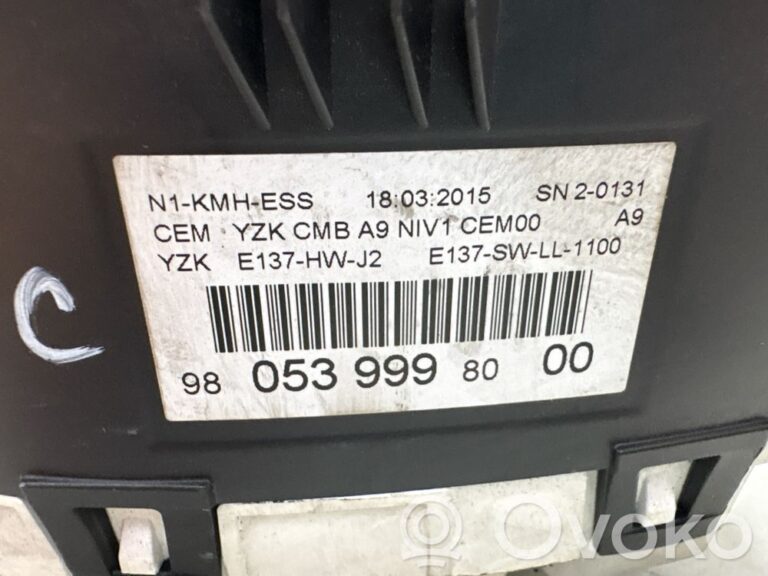 Compteur de vitesse tableau de bord