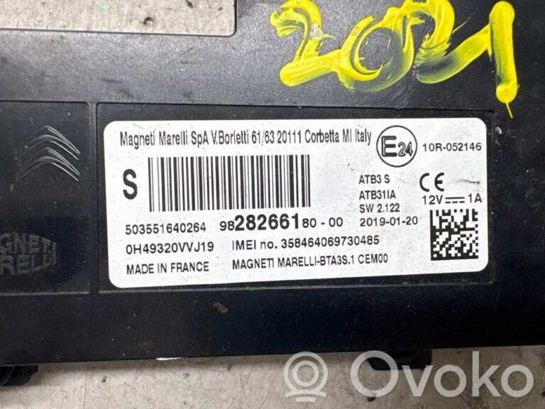 Module unité de contrôle Bluetooth