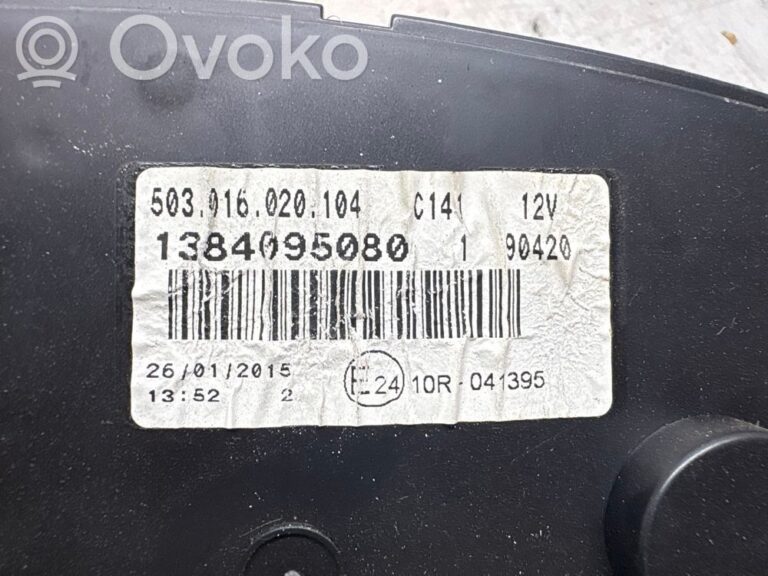 Compteur de vitesse tableau de bord