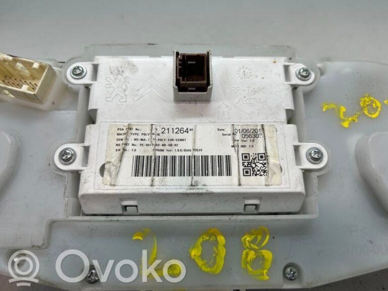 Compteur de vitesse tableau de bord